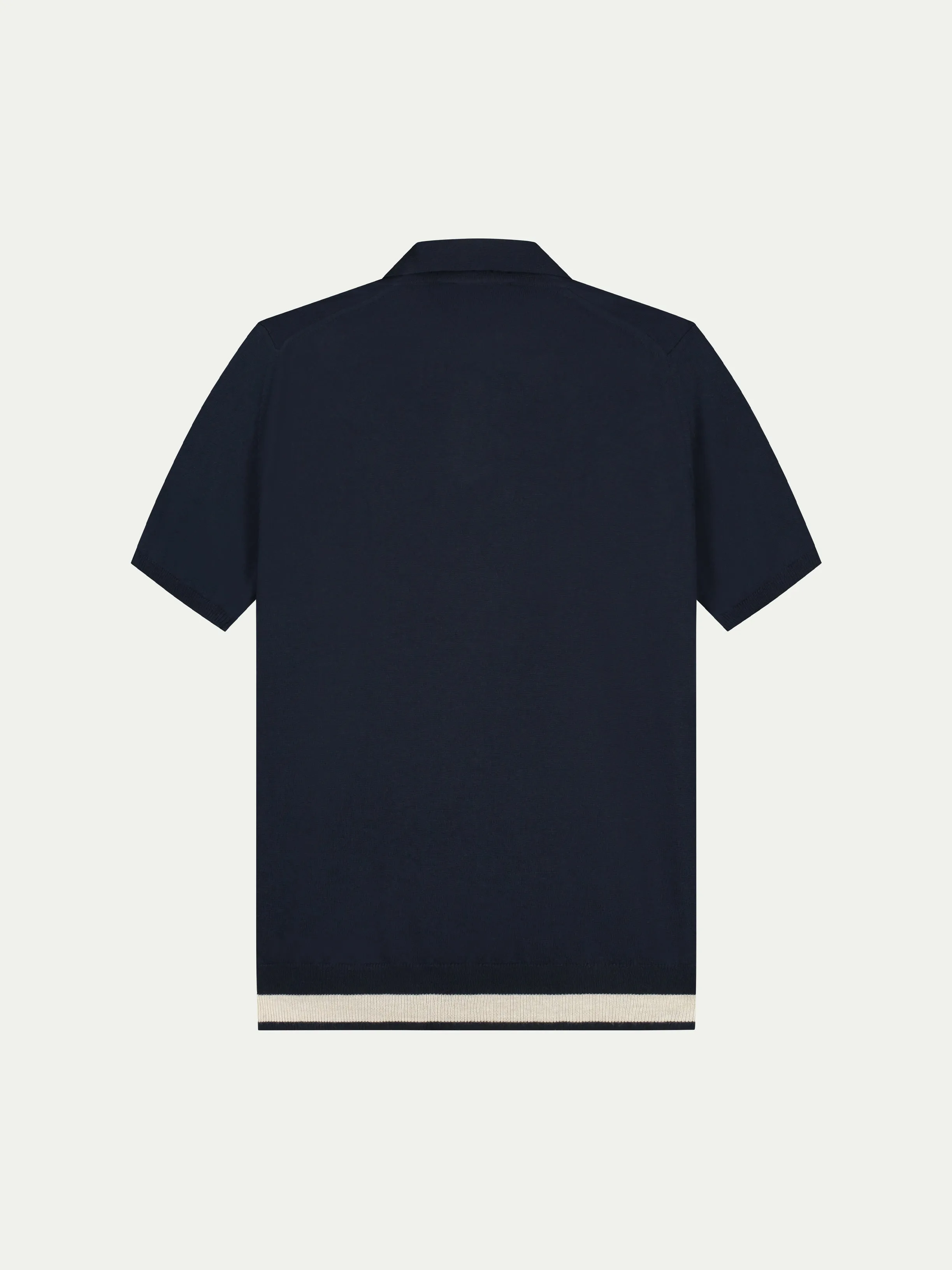 Buttonless AUR1 Polo Navy sold by Aurelien product image thumbnail 5