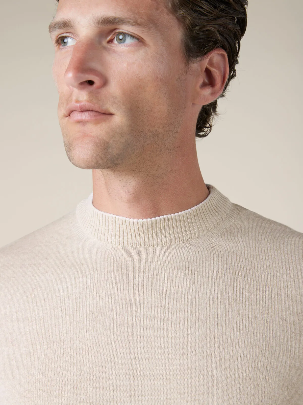 Light Beige Two Tone City Crew sold by Aurelien product image thumbnail 4