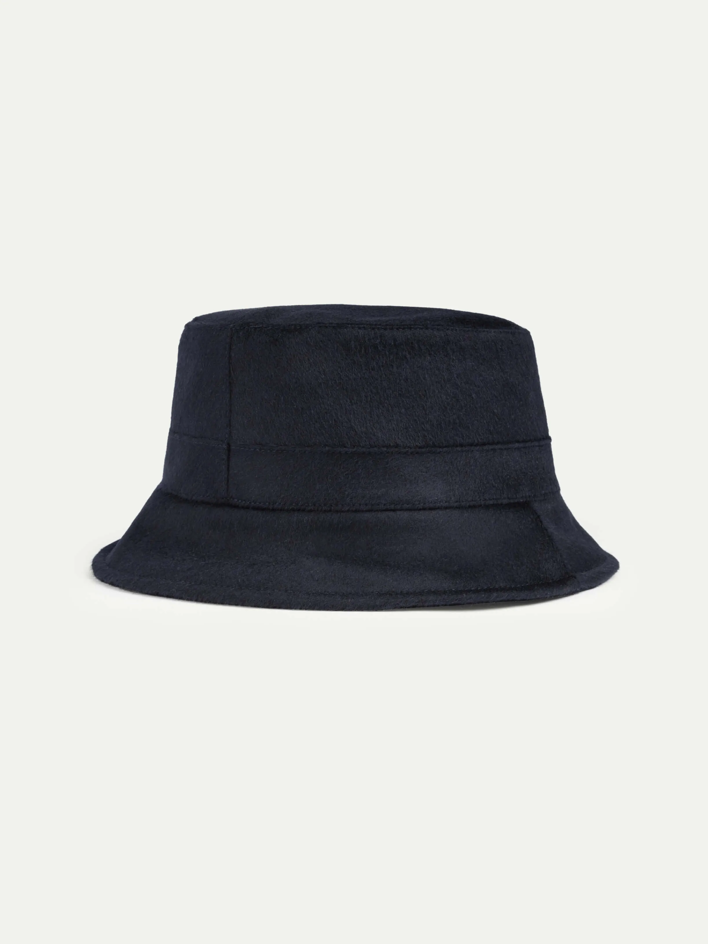 Navy Bucket Hat sold by Aurelien product image thumbnail 3