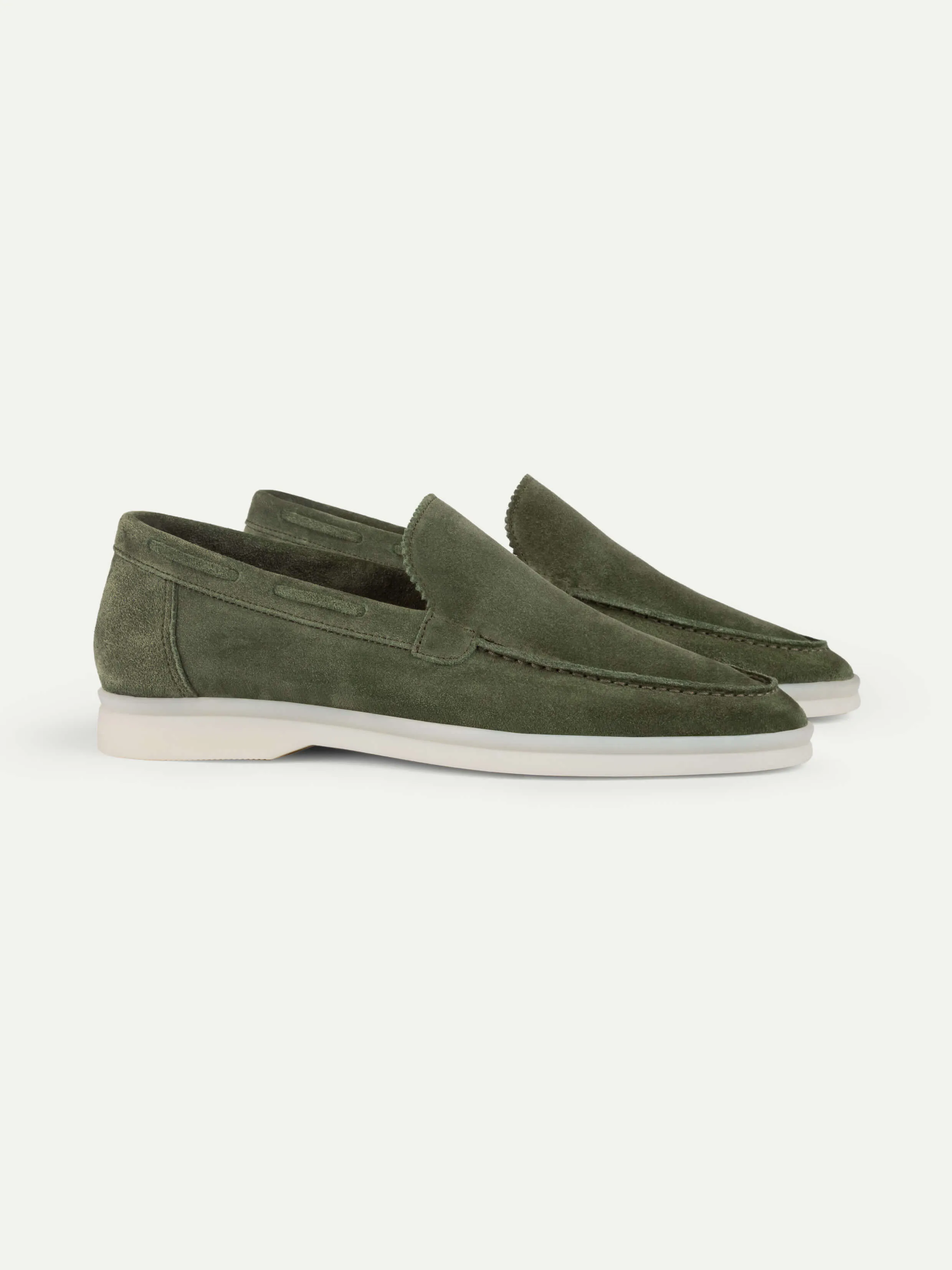 Lady Green Yacht Loafers sold by Aurelien