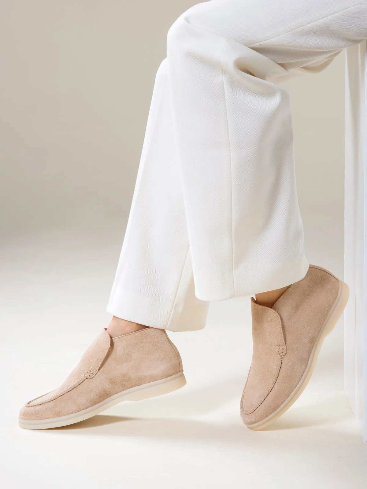 Lady Light Beige City Loafer sold by Aurelien product image thumbnail 2