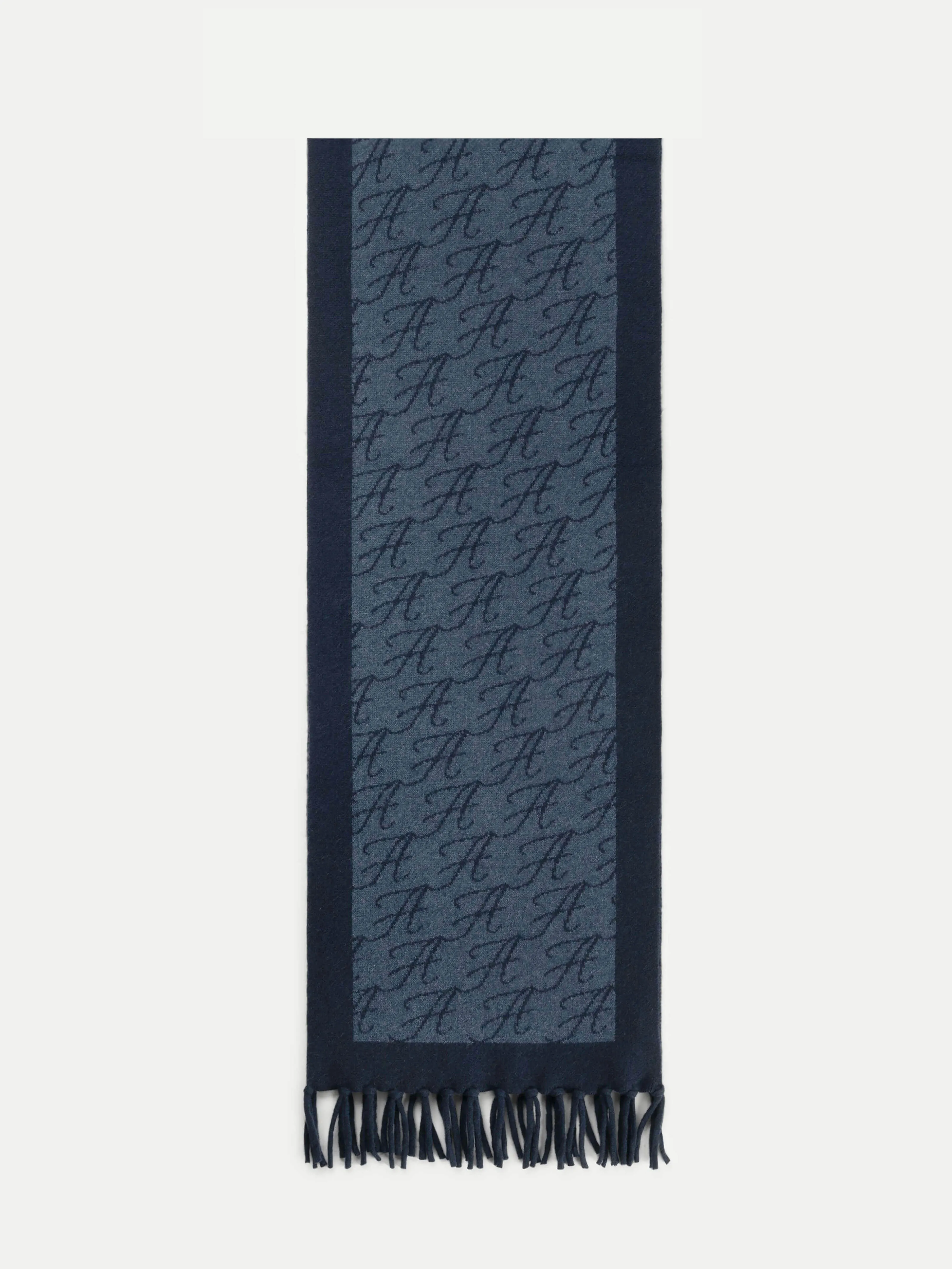 AUR1 Scarf Navy sold by Aurelien