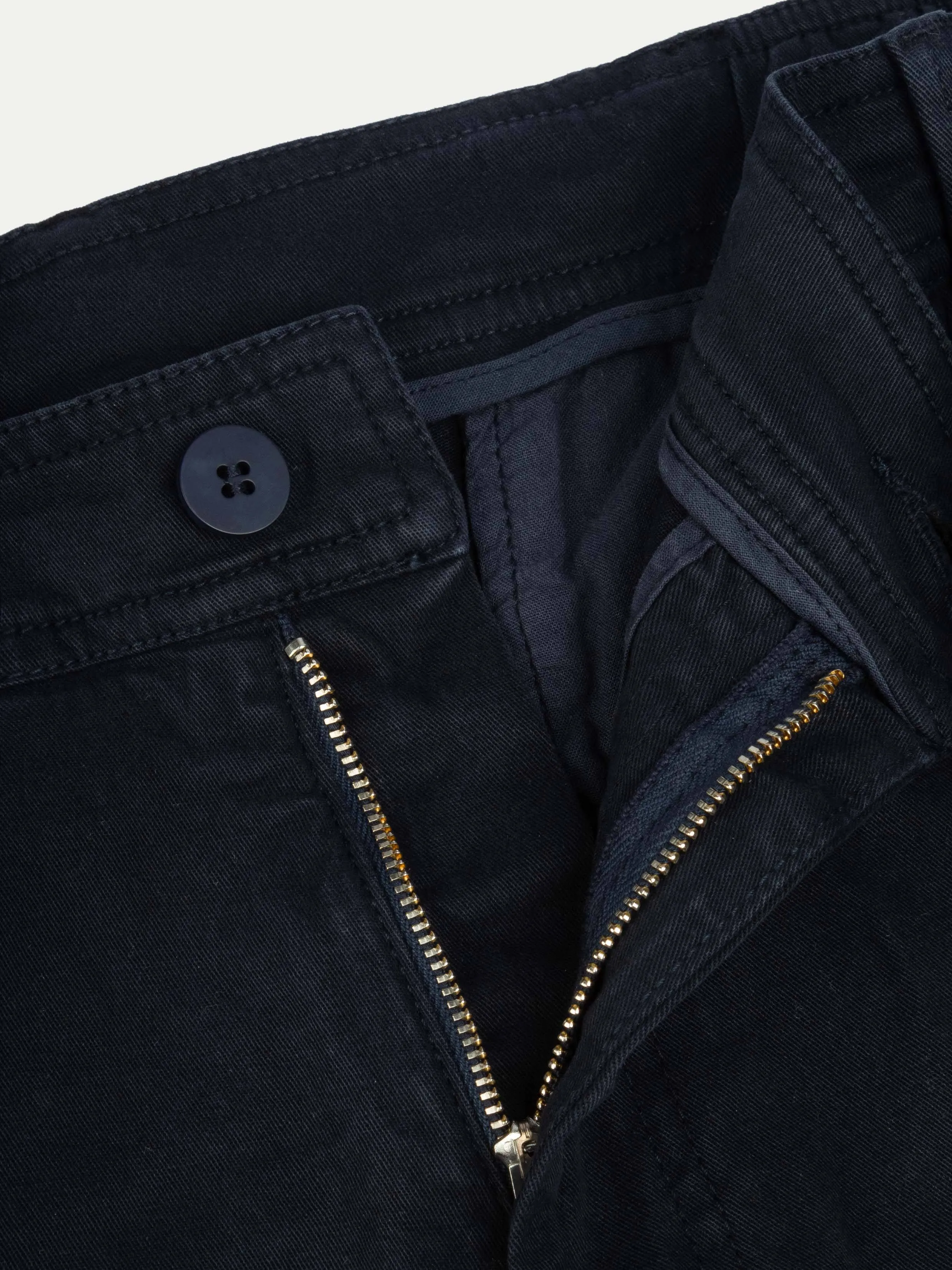 Navy Cotton Seaside Shorts sold by Aurelien product image thumbnail 3