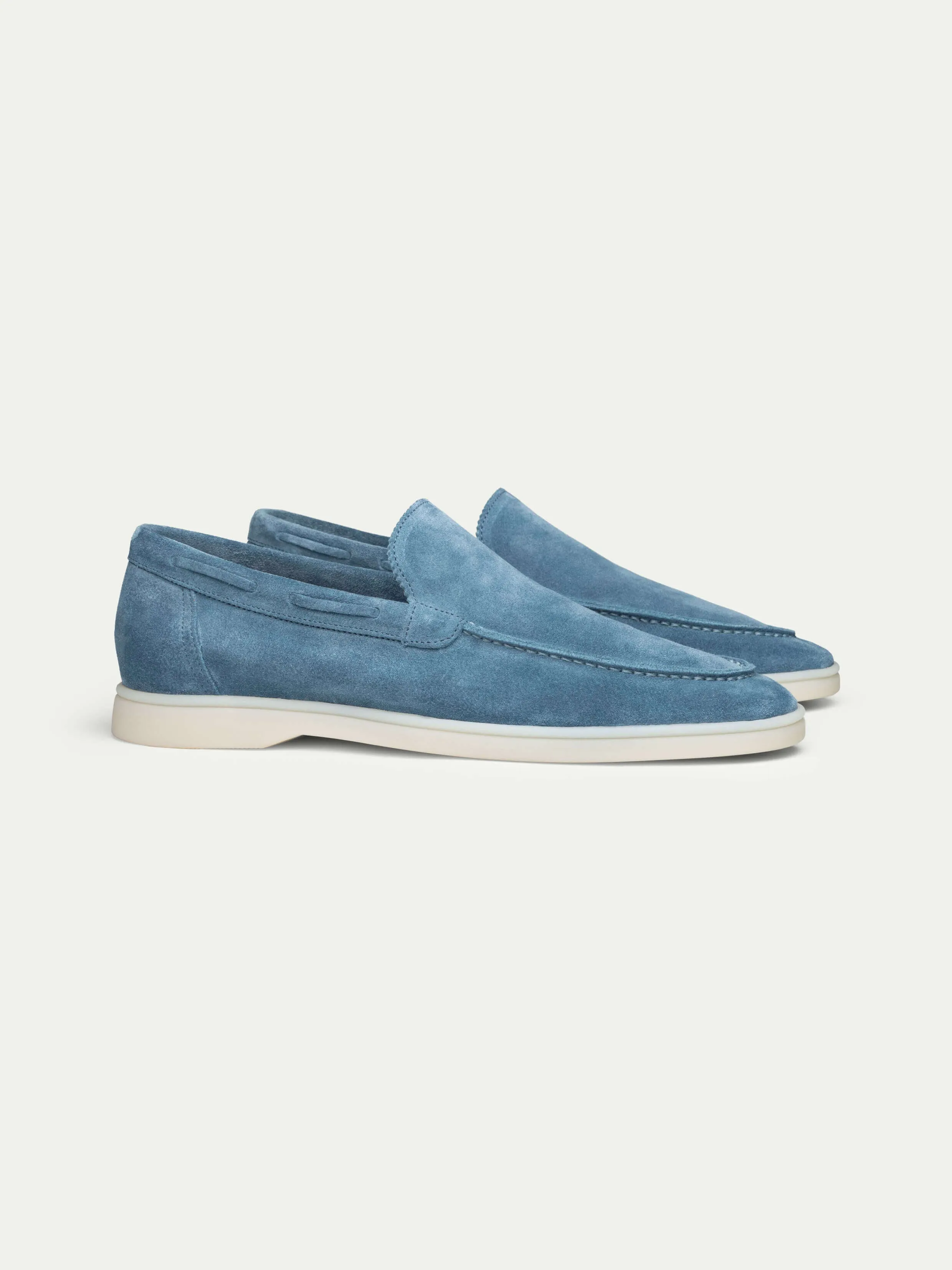 Sapphire Blue Blue Yacht Loafers sold by Aurelien
