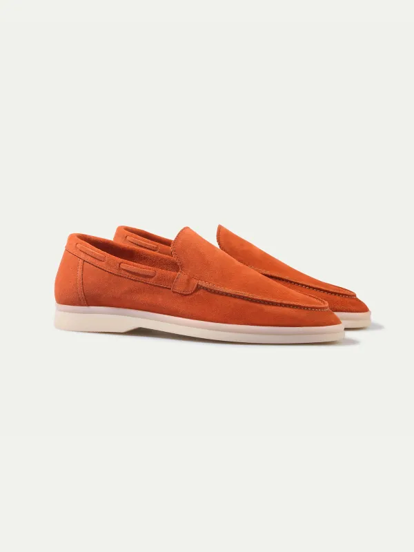 Lady Citrus Yacht Loafers made by Aurelien