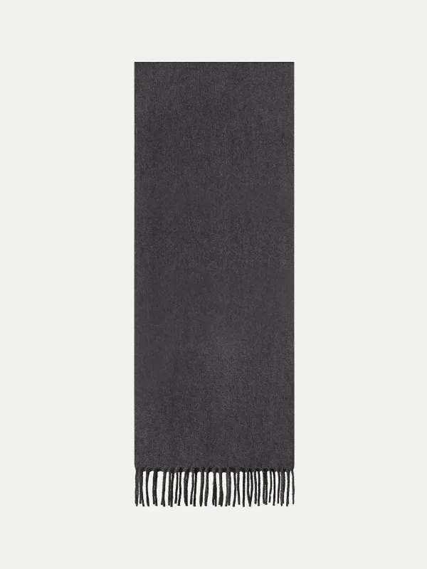 Dark Grey Scarf made by Aurelien