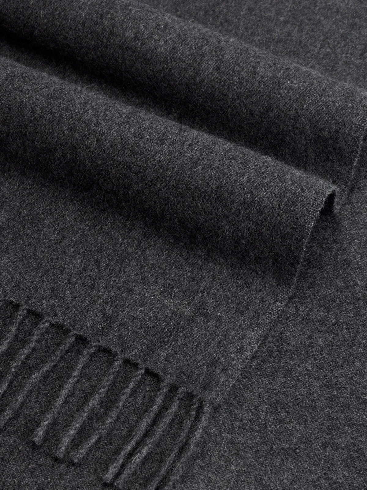 Dark Grey Scarf sold by Aurelien product image thumbnail 3