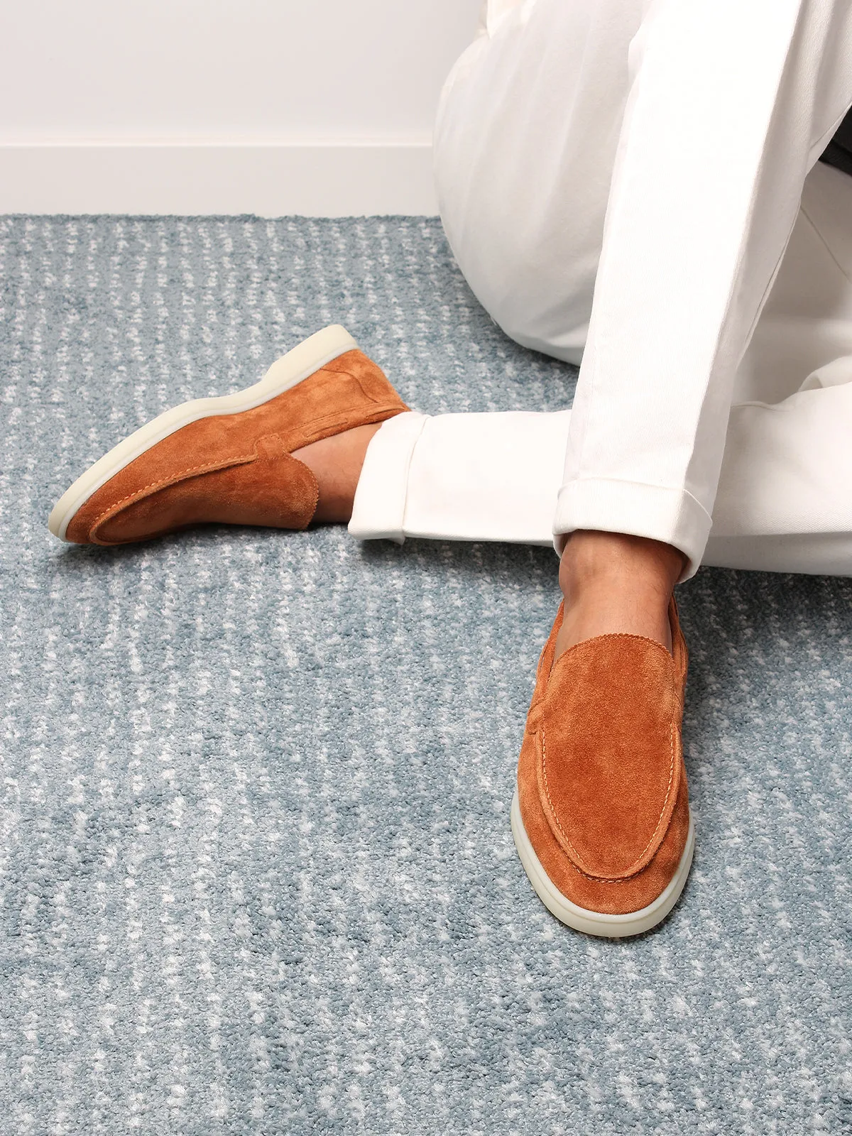 Rust Yacht Loafers sold by Aurelien product image thumbnail 2