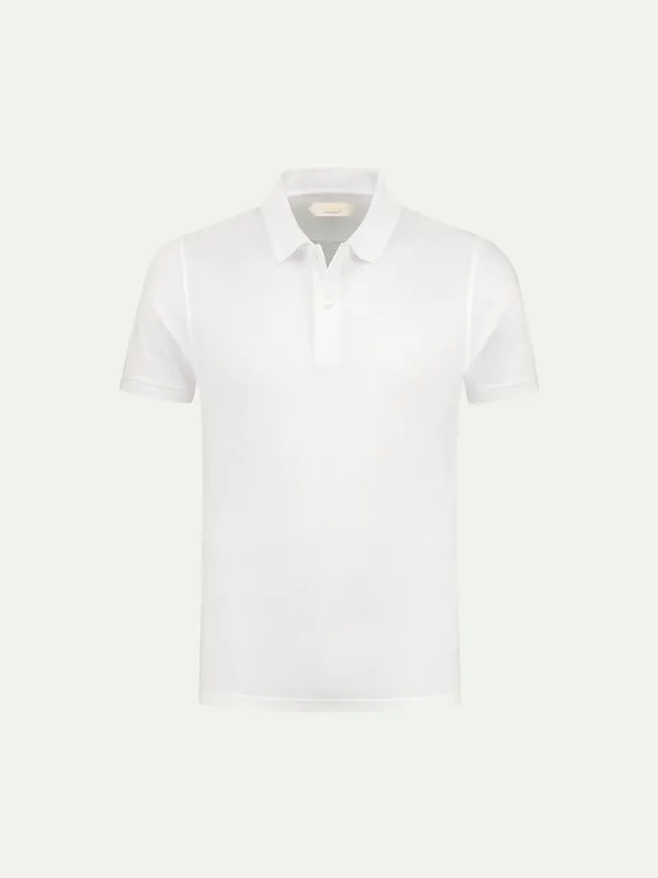 White Polo Shirt made by Aurelien