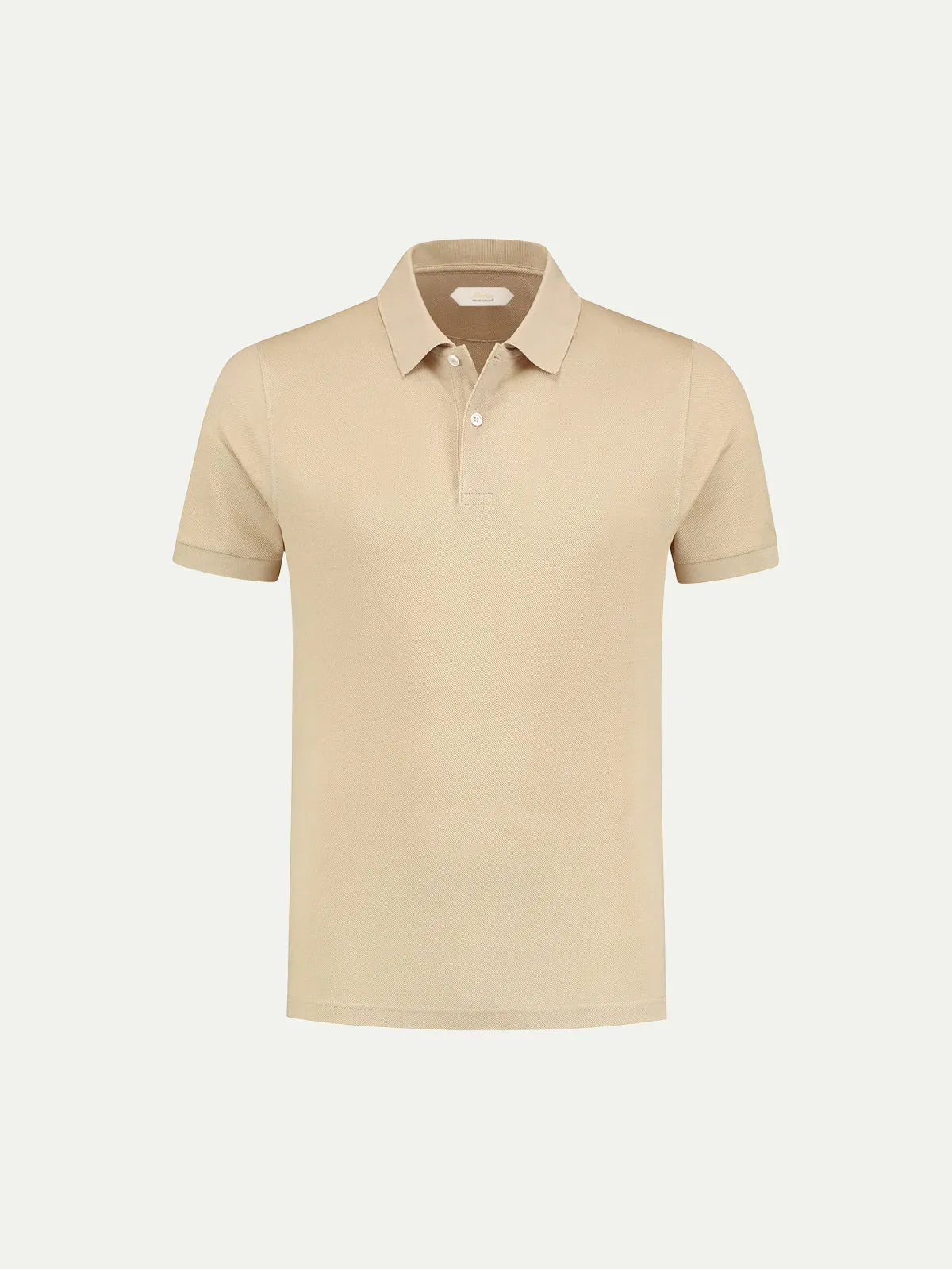 Light Beige Polo Shirt sold by Aurelien
