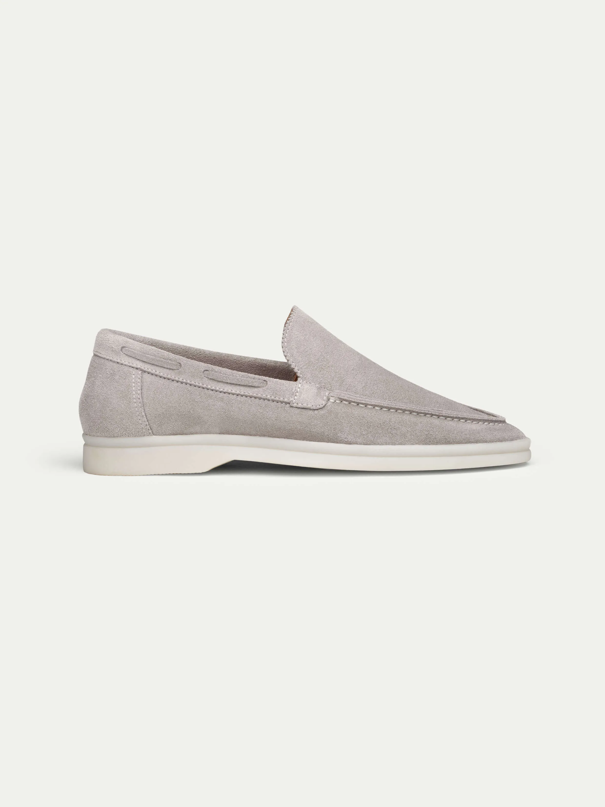 Lady Light Grey Yacht Loafers sold by Aurelien product image thumbnail 5