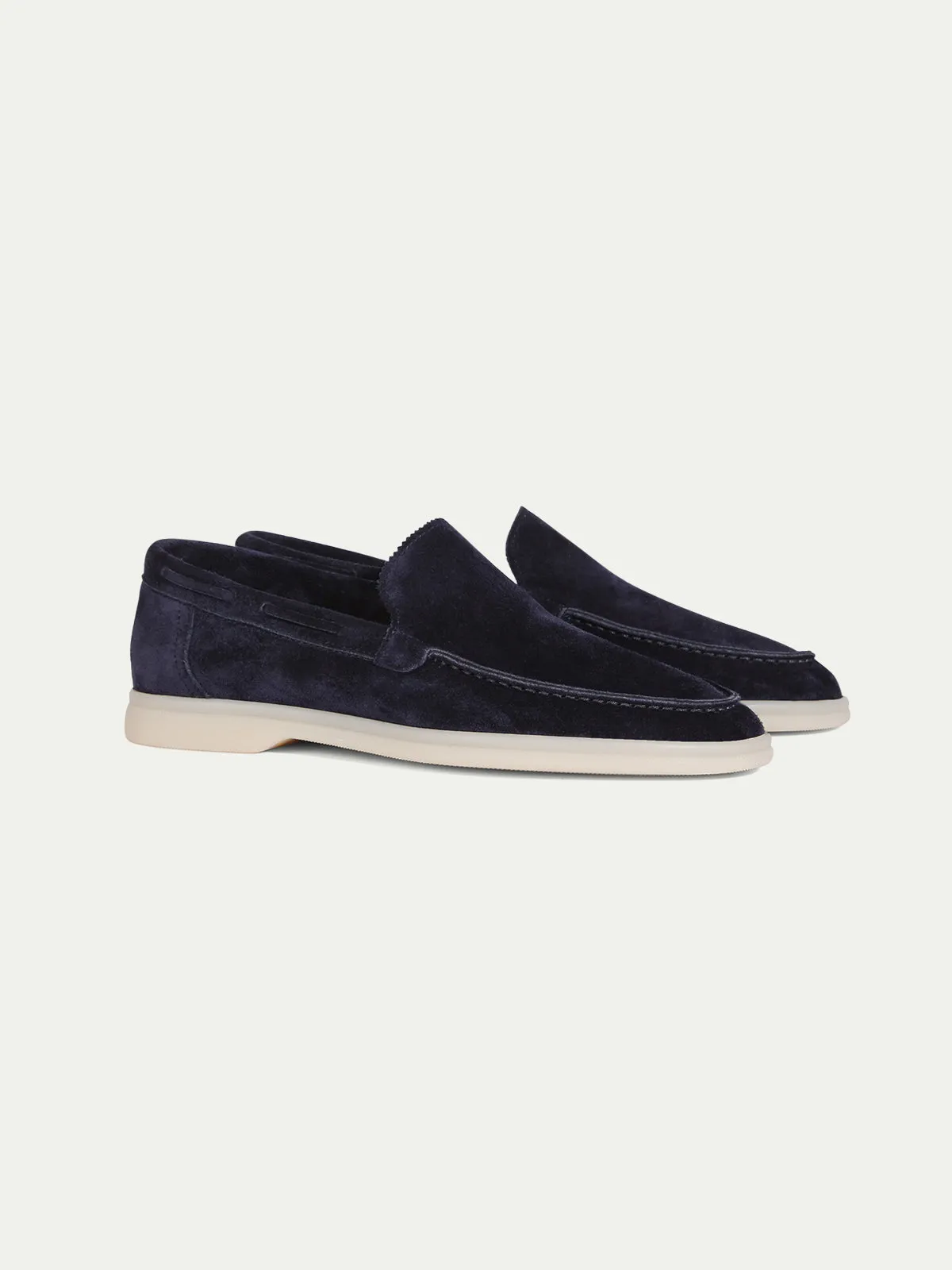 Lady Navy Yacht Loafers sold by Aurelien