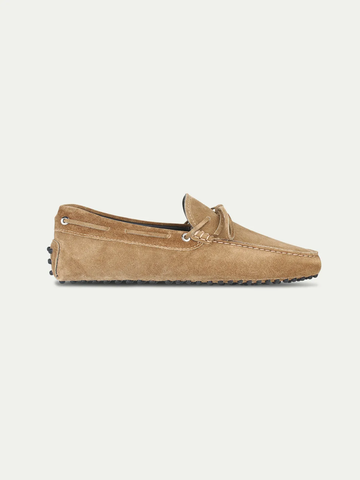 Beige Suede Driving Shoes sold by Aurelien product image thumbnail 4