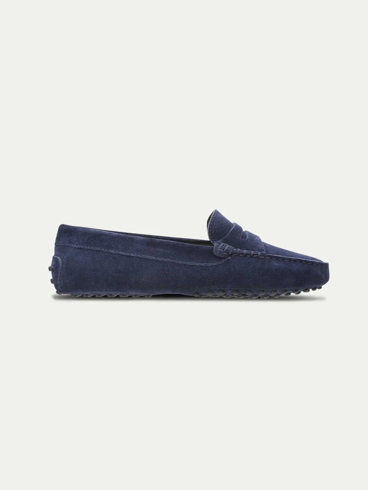 Navy Suede Driving Shoes sold by Aurelien product image thumbnail 4