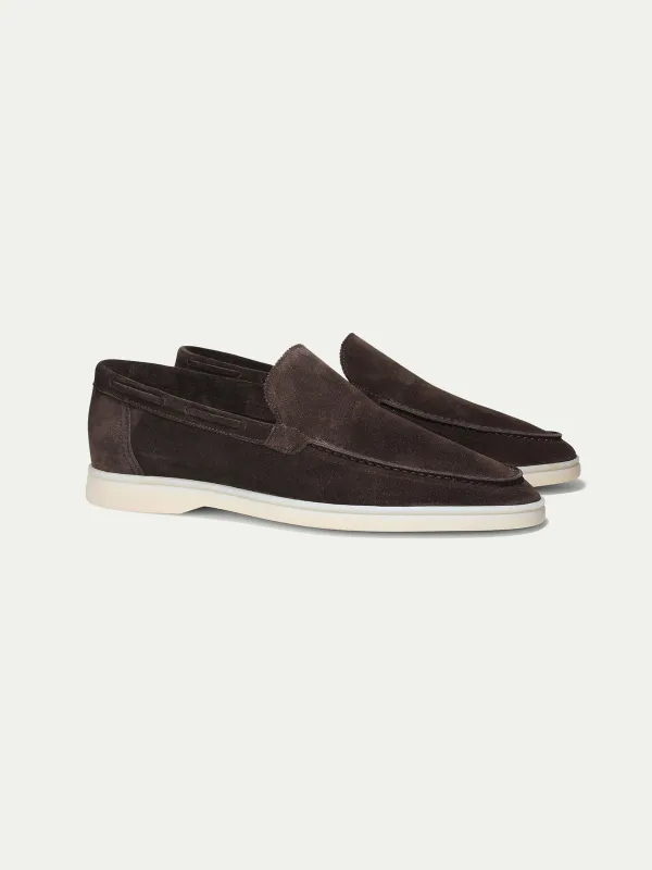Warm Grey Yacht Loafers made by Aurelien