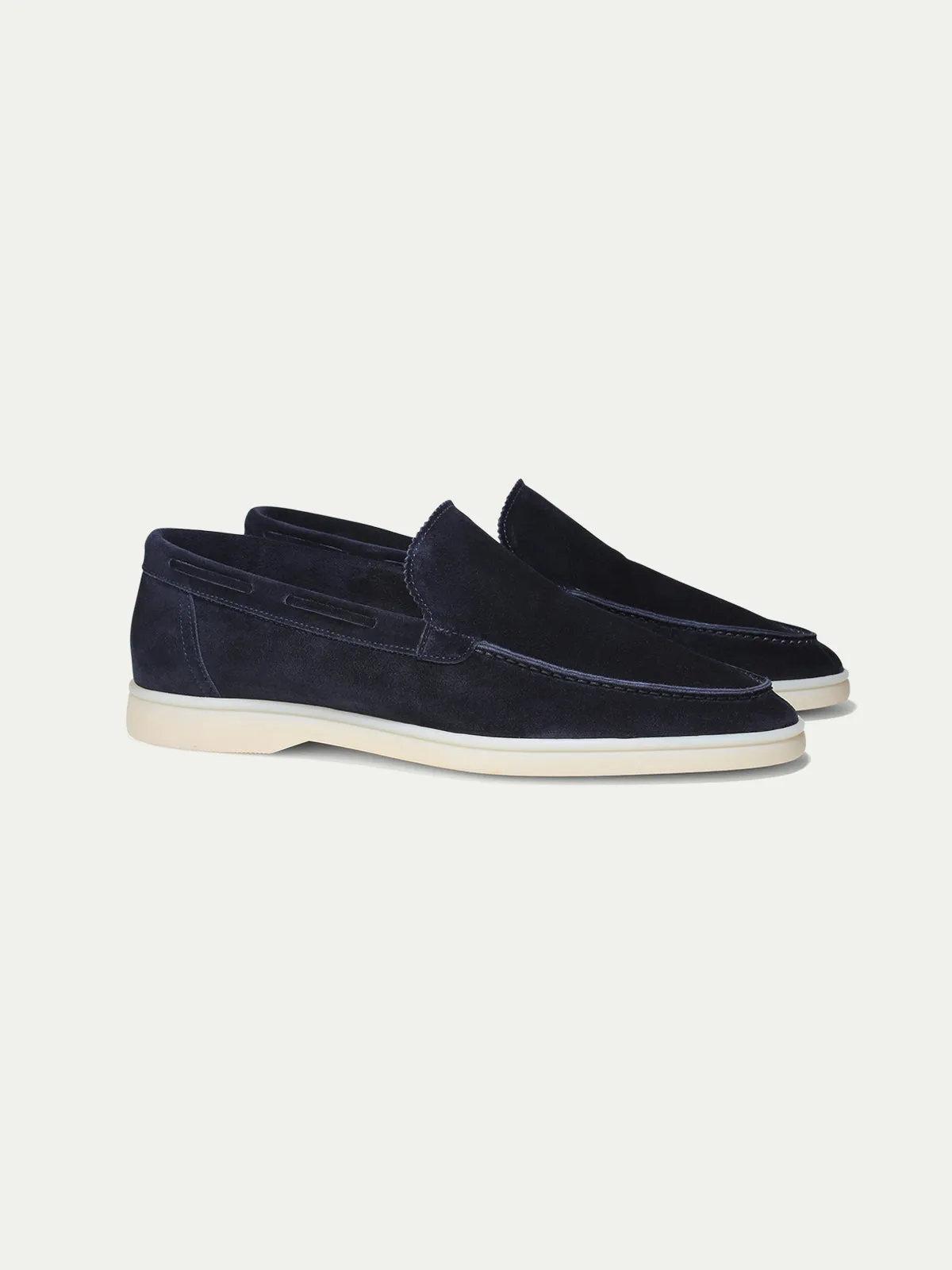 Navy Yacht Loafers sold by Aurelien