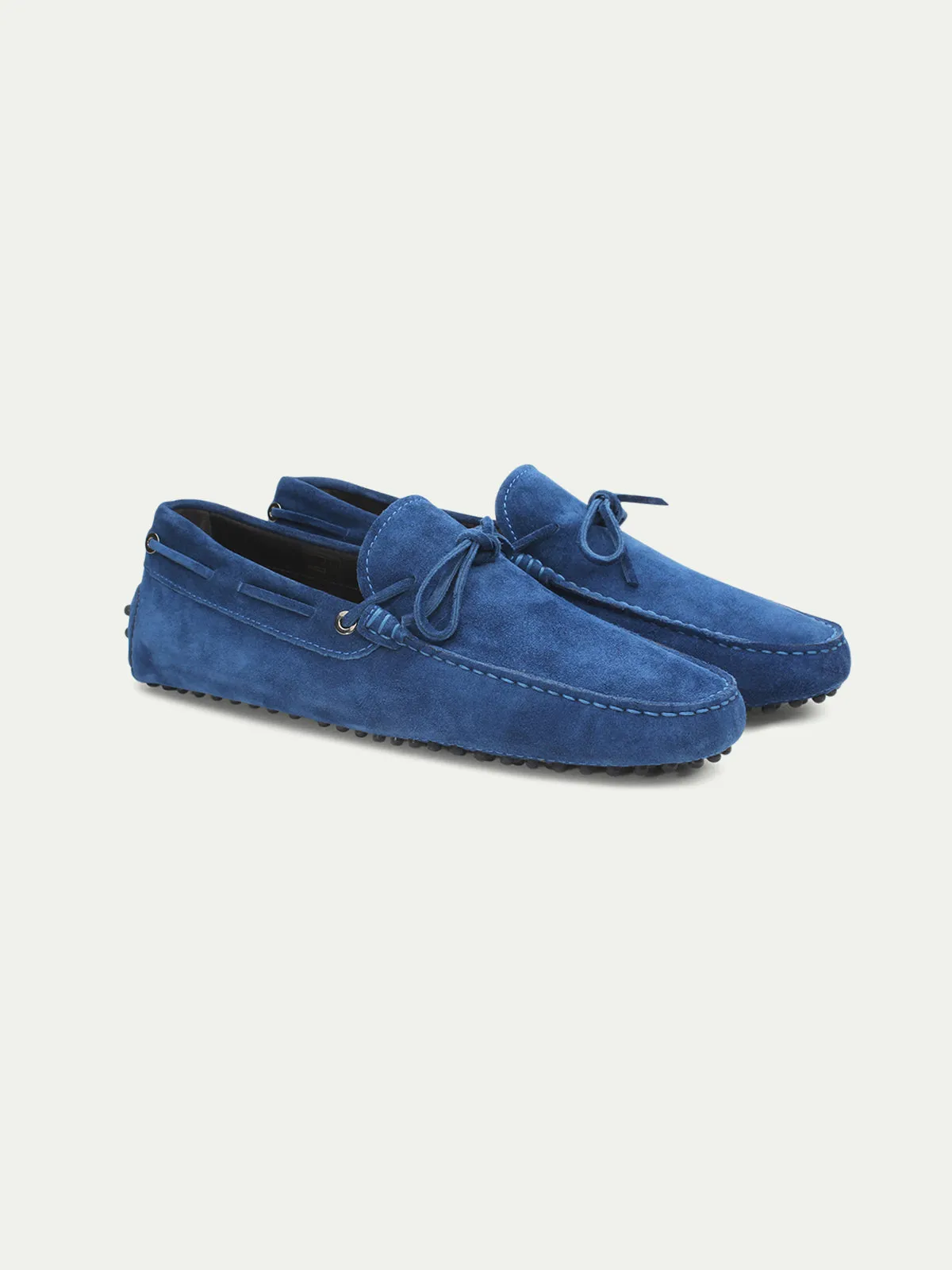 Ultramarine Suede Driving Shoes sold by Aurelien