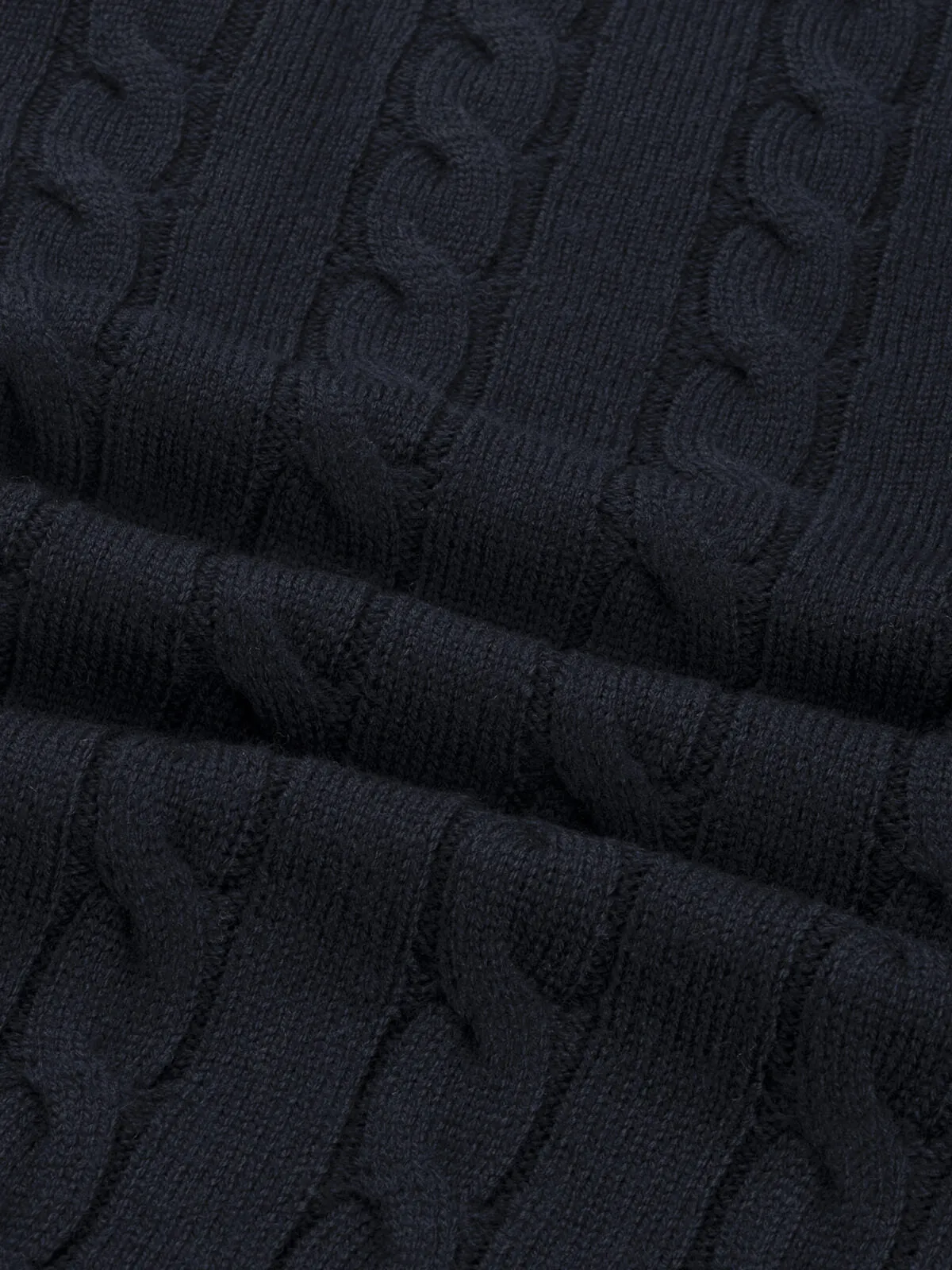 Cable Vest Navy sold by Aurelien product image thumbnail 3