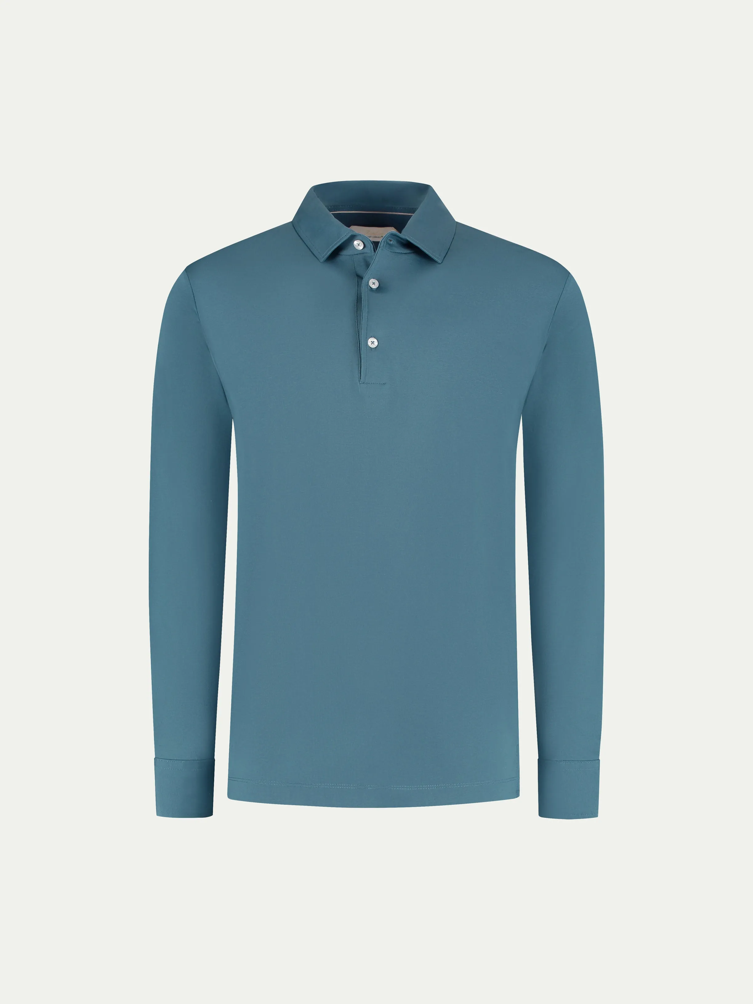AUR1 Longsleeve Polo Sea Green sold by Aurelien