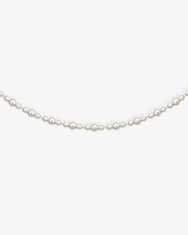 Cleo Choker Silver sold by Temple of the Sun