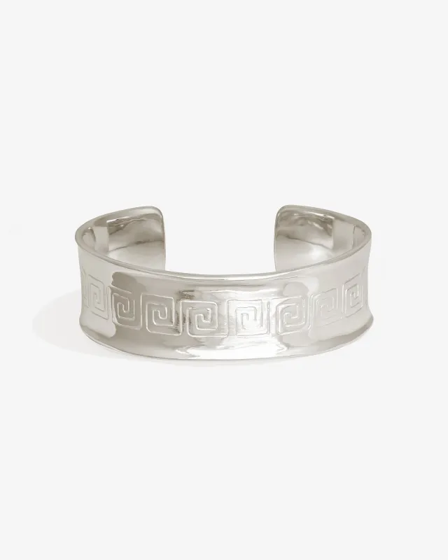 Caius Cuff Meander Silver sold by Temple of the Sun