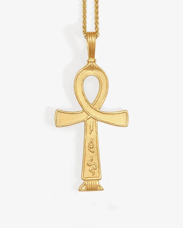 Cairo Necklace Large Gold Vermeil sold by Temple of the Sun