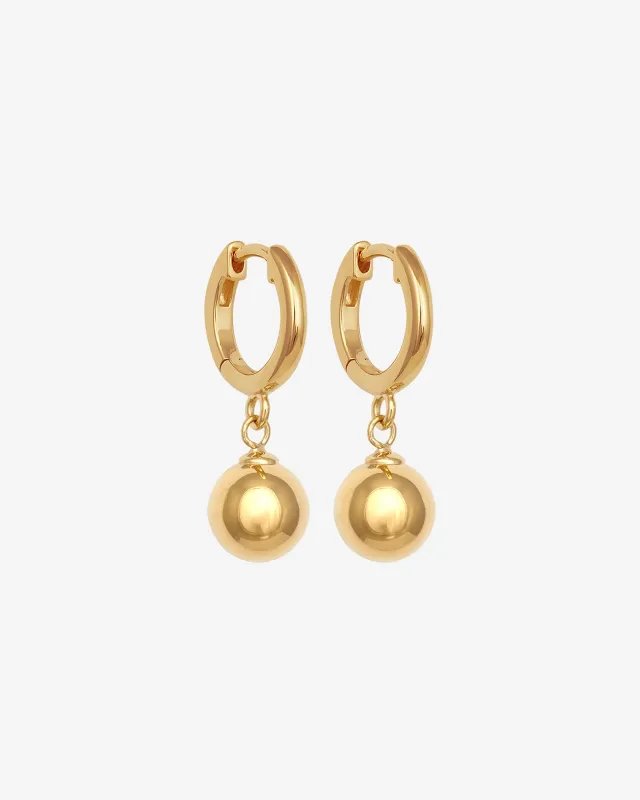 Alba Huggies Large Gold Vermeil sold by Temple of the Sun