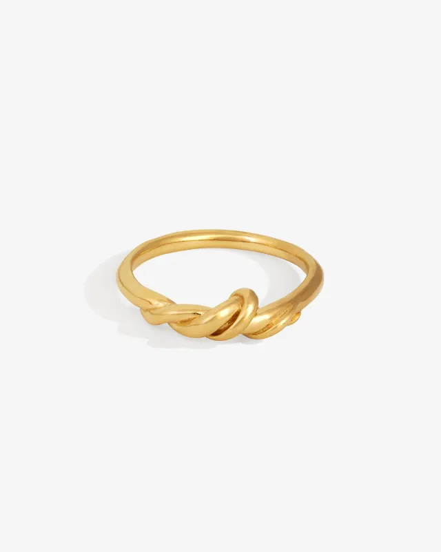 Pan Ring Gold Vermeil sold by Temple of the Sun