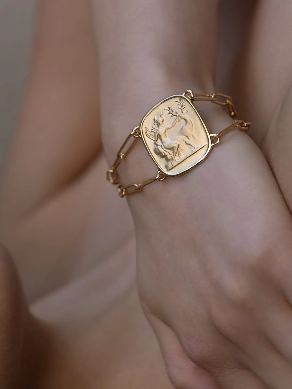 Mythos Bracelet Gold Vermeil sold by Temple of the Sun product image thumbnail 3