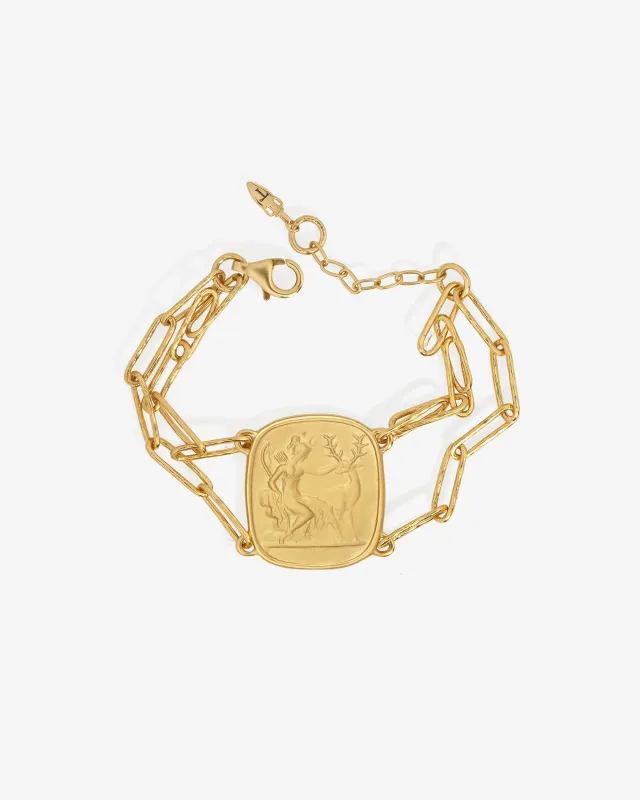 Mythos Bracelet Gold Vermeil sold by Temple of the Sun