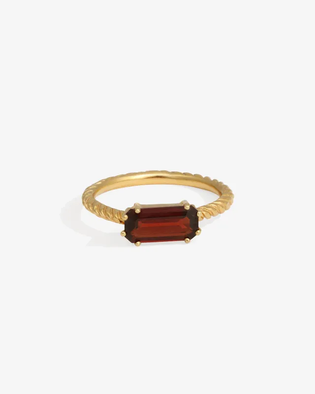 Ember Ring Gold Vermeil sold by Temple of the Sun