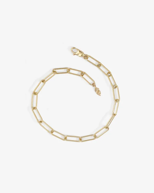 Valentino Bracelet 4mm Solid Gold sold by Temple of the Sun