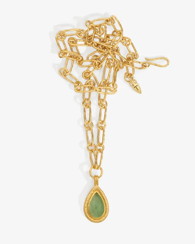 Elodie Necklace Gold Vermeil sold by Temple of the Sun