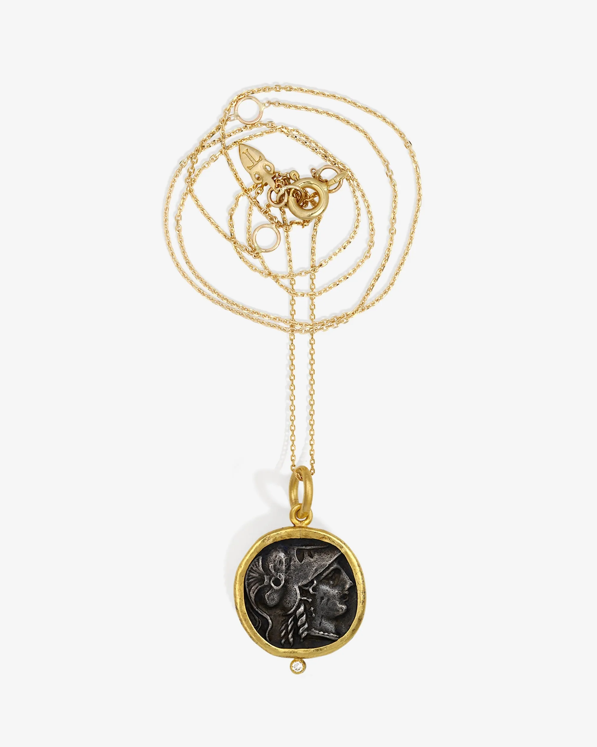 Alexander Necklace Diamond Solid Gold sold by Temple of the Sun product image thumbnail 4