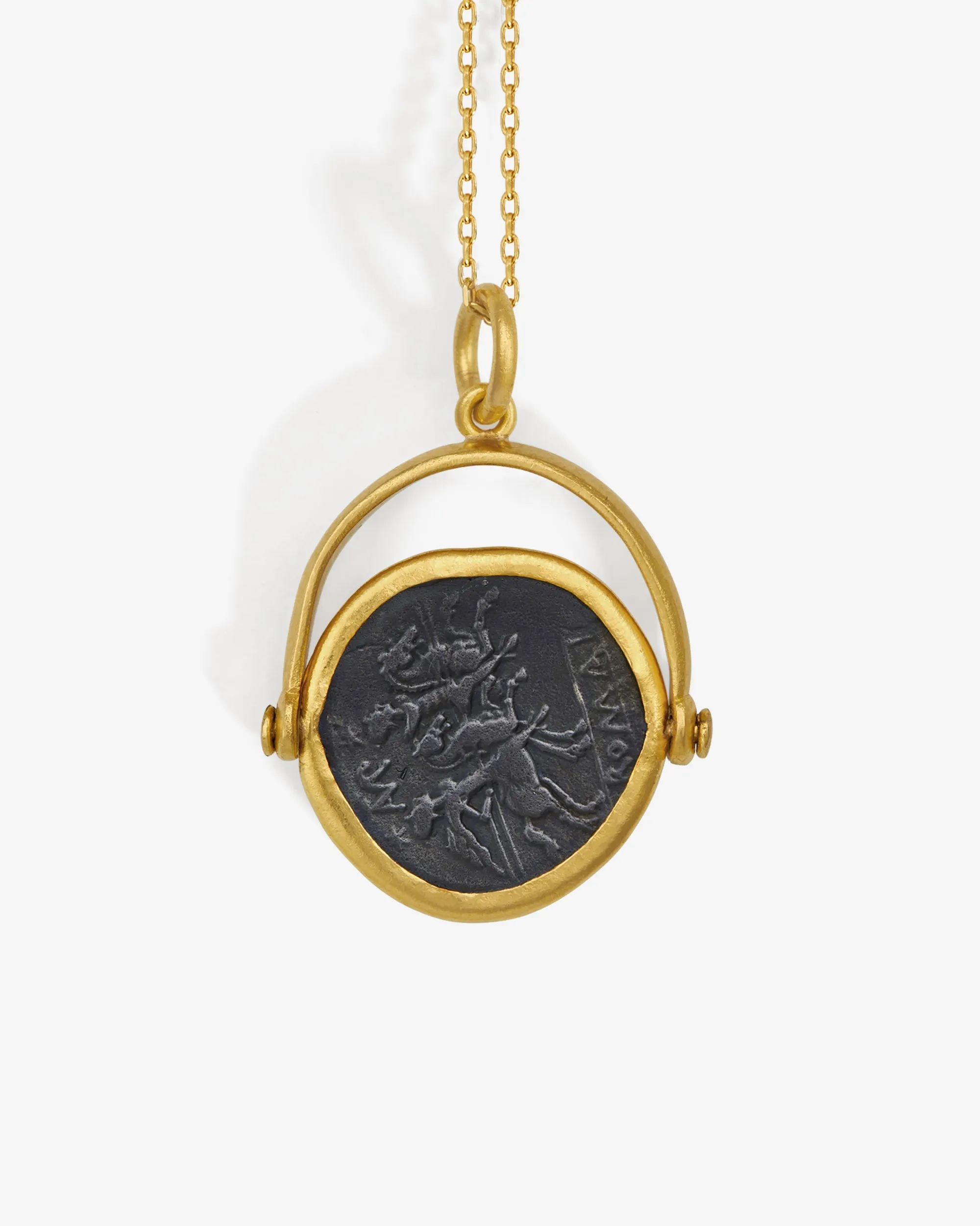 Victory Necklace Solid Gold sold by Temple of the Sun