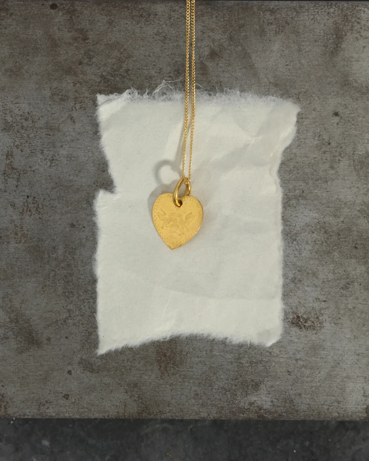 Courage Necklace Solid Gold sold by Temple of the Sun product image thumbnail 5