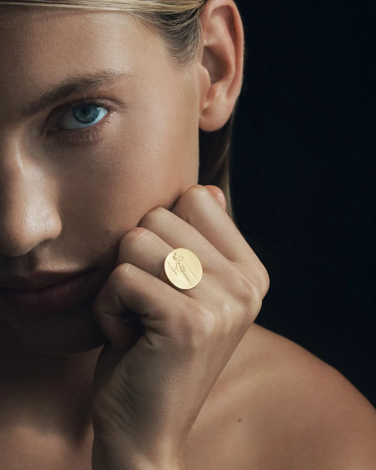 Heritage Ring Minerva Solid Gold sold by Temple of the Sun product image thumbnail 2