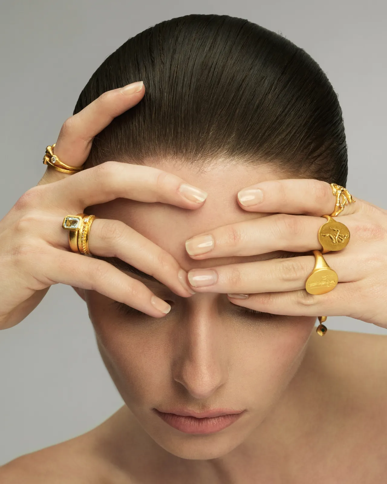 Heritage Ring Minerva Solid Gold sold by Temple of the Sun product image thumbnail 4