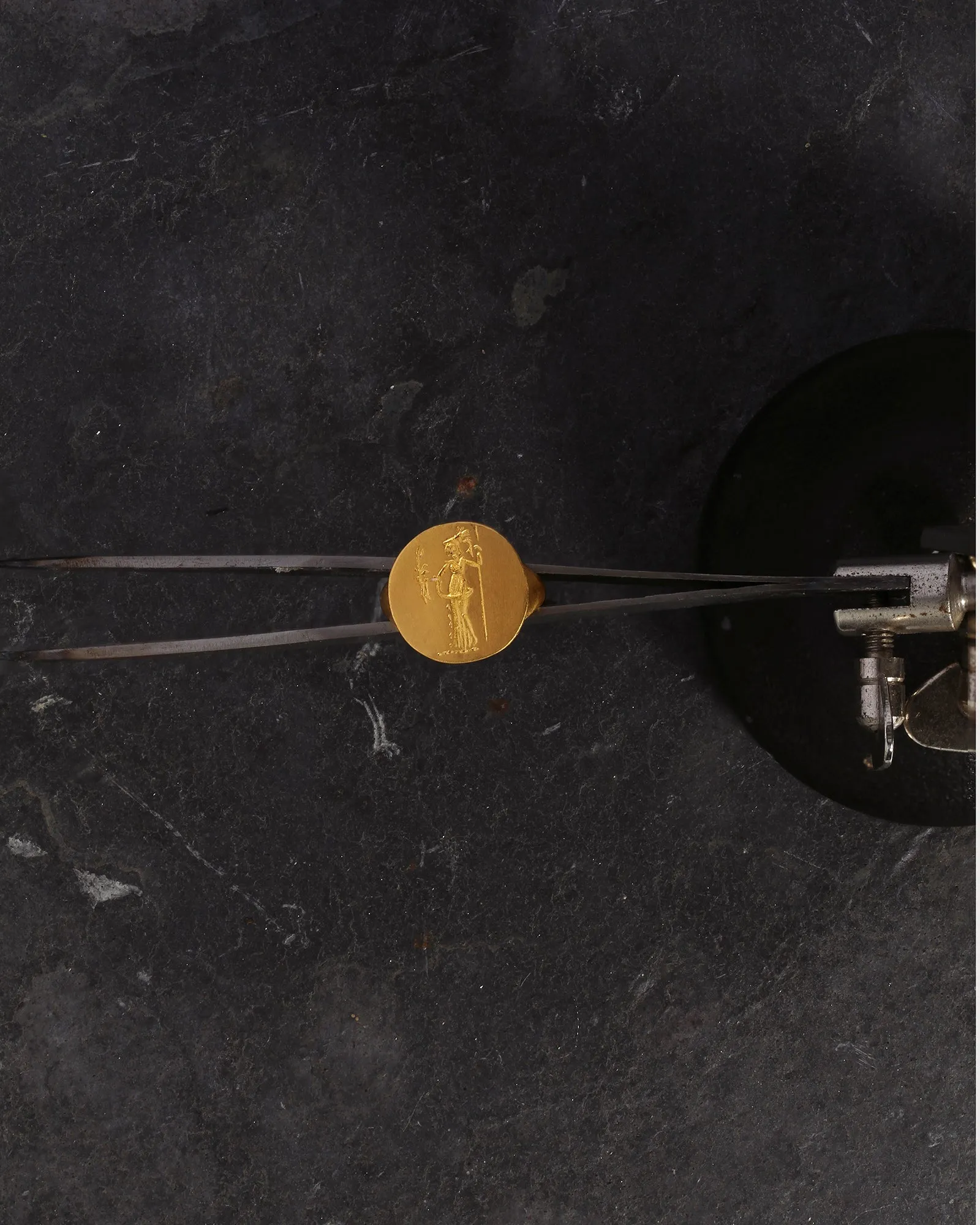 Heritage Ring Minerva Solid Gold sold by Temple of the Sun product image thumbnail 5