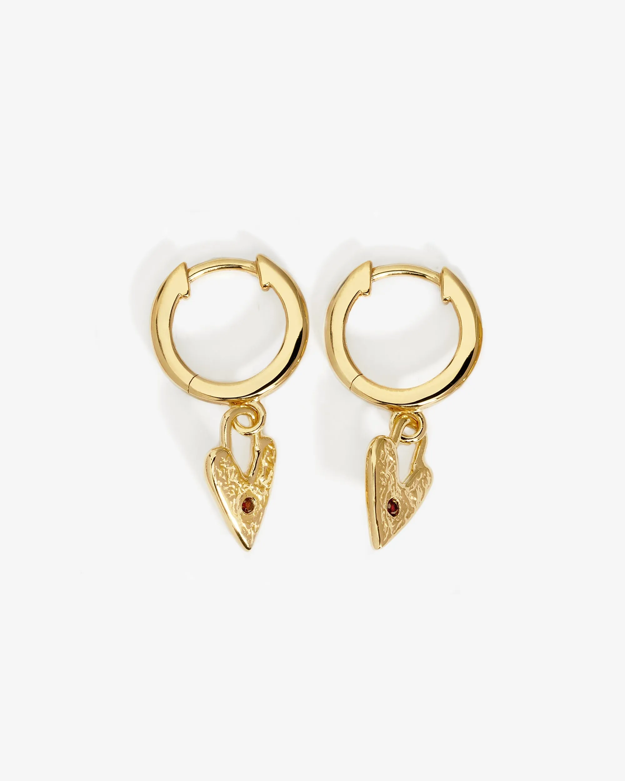 Lover Earrings Gold Vermeil sold by Temple of the Sun product image thumbnail 4