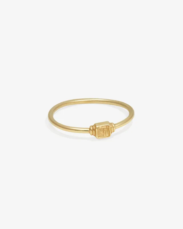 Theia Ring Solid Gold sold by Temple of the Sun