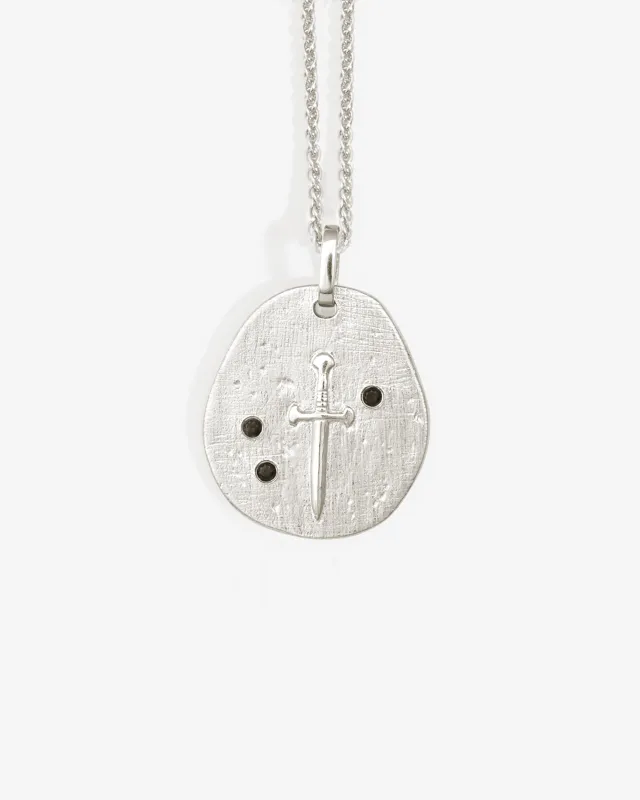 Valor Necklace Spinel Silver sold by Temple of the Sun