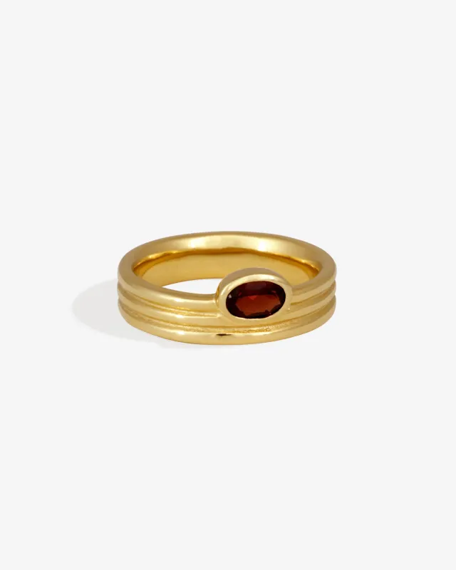 Tana Ring Gold Vermeil sold by Temple of the Sun