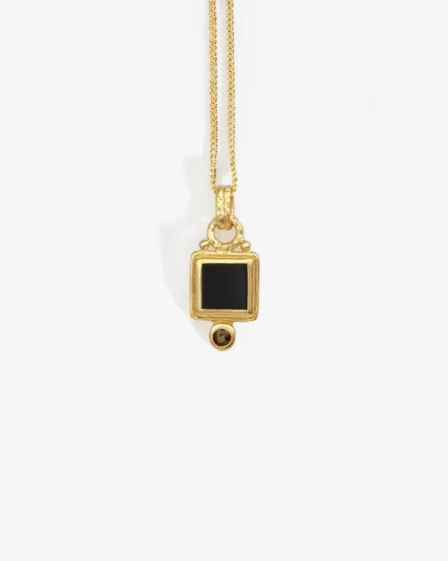 Adara Necklace Gold Vermeil sold by Temple of the Sun