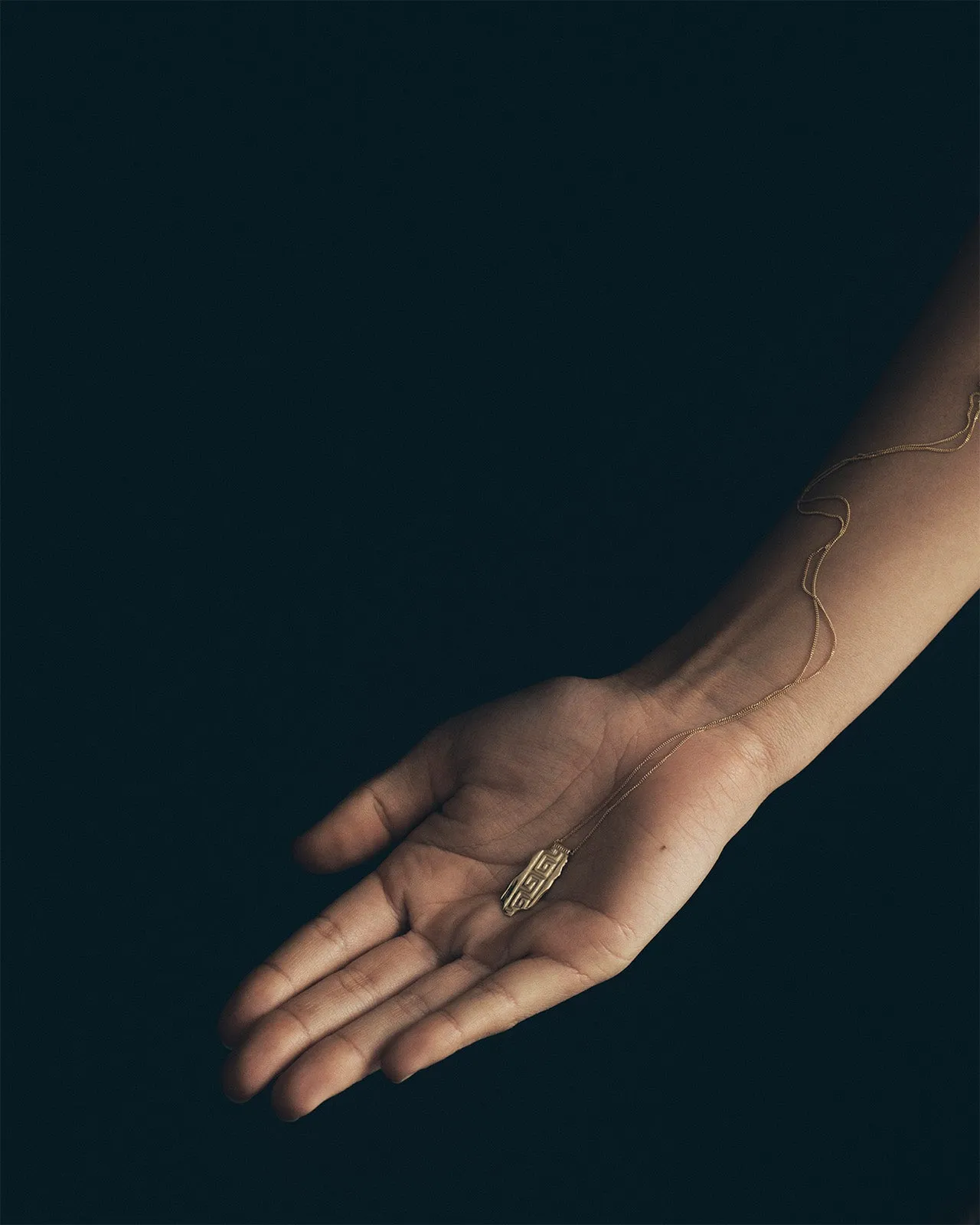 Relic XIV Necklace Solid Gold sold by Temple of the Sun product image thumbnail 3