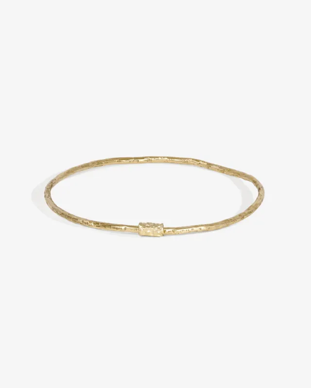 Relic Bangle Solid Gold sold by Temple of the Sun