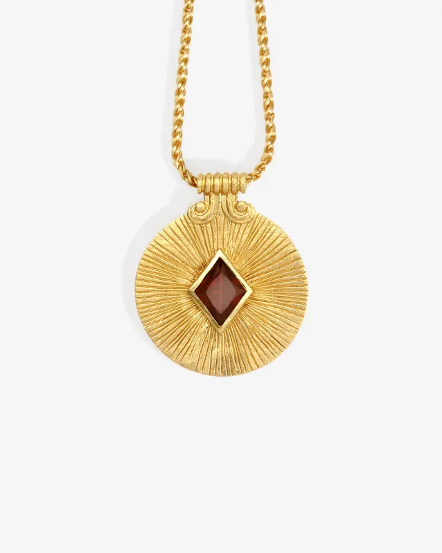 Sol Necklace Gold Vermeil sold by Temple of the Sun