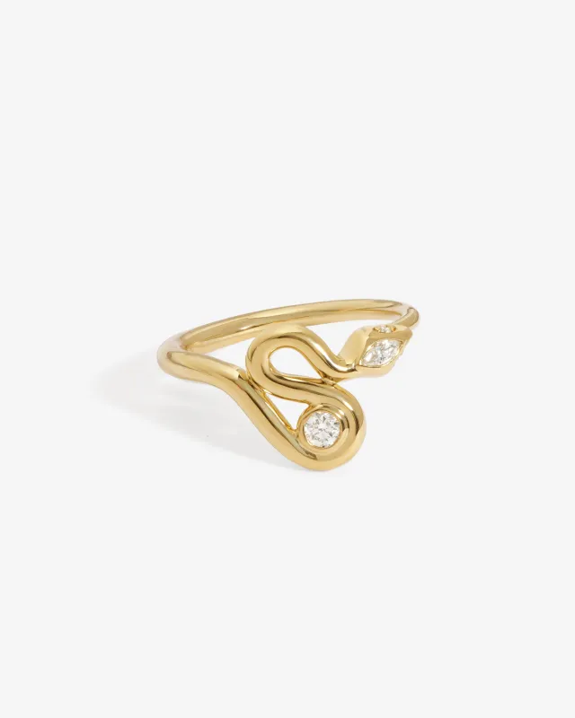 Elysian Ring Diamond Solid Gold sold by Temple of the Sun
