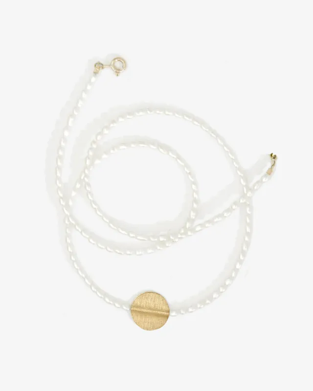 Helios Necklace Solid Gold sold by Temple of the Sun