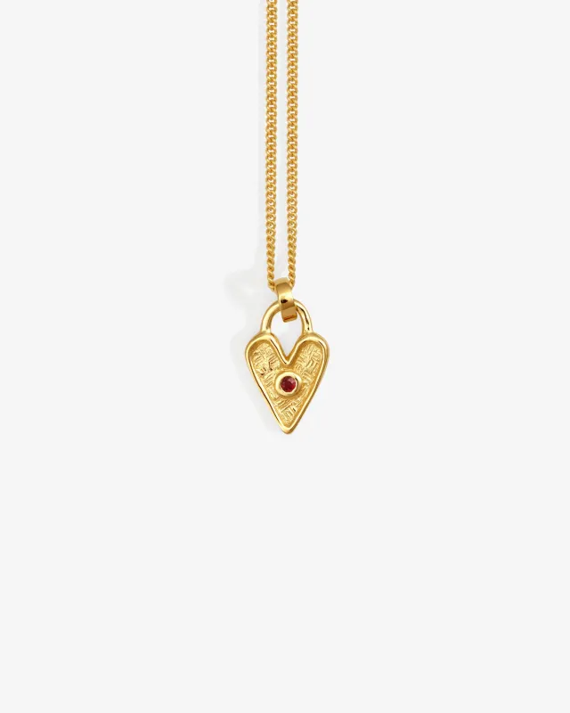 Amore Necklace Gold Vermeil sold by Temple of the Sun